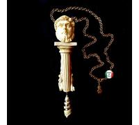 Gioiello da Donna Collana Pendaglio Bigiotteria Statua Greca Stile Vintage Lusso