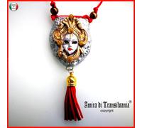 gioiello da donna stile vintage ciondolo pendente collana cameo argento oro raro