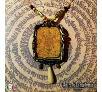 gioiello etnico vintage uomo donna amuleto pendente orientale asiatico indiano