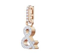 GIOIELLO ORIGINALE SWAROVSKI iniziale con catenina in argento diamantata