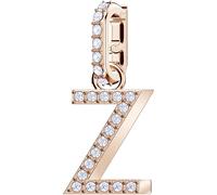 GIOIELLO ORIGINALE SWAROVSKI iniziale con catenina in argento diamantata