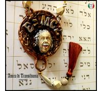 Gioiello Pendaglio Collana Bigiotteria Da Uomo Da Donna Ciondolo Einstein Legno