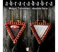 gioiello pendaglio collana da donna uomo amuleto ebraico abracadabra triangolo