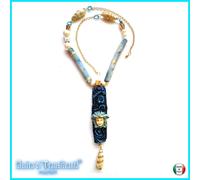 Gioiello Pendente Lusso Medusa Conchiglia Abalone Perla Bigiotteria Tema Mare