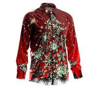 Gioioso Babbo Natale Africano con Barba e Sorriso Maglietta