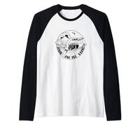 Giona nella balena illustrazione cristiana Maglia con Maniche Raglan