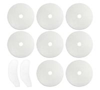 GIONAR 10 panni universali per asciugatrice con 2 filtri di aspirazione dell'aria, filtro in fibra di poliestere, accessori di ricambio compatibili con vari modelli di asciugatrice