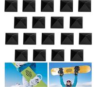 GIONAR 18 pezzi Snowboard Stomp Pad - Snowboard Pad antiscivolo - Autoadesivo sci Snowboard Stomp Pad offre una presa aggiuntiva durante lo snowboard per uomo e donna