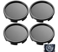 GIONAR 4 coprimozzo 58 mm, coprimozzo per BMW, per Mercedes, coprimozzo OD 58 mm, ID 55 mm, in ABS di alta qualità