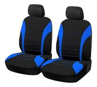 GIOPSQ 2PCS Coprisedili Auto Anteriori, Coppia Sedili Frontali con Copri Poggiatesta, Installazione Facile, Coprisedili Traspiranti e Confortevoli, Compatibile Universale per Auto e Camion Compatibili