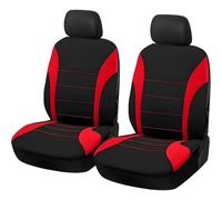 GIOPSQ 2PCS Coprisedili Auto Anteriori, Coppia Sedili Frontali con Copri Poggiatesta, Installazione Facile, Coprisedili Traspiranti e Confortevoli, Compatibile Universale per Auto e Camion Compatibili