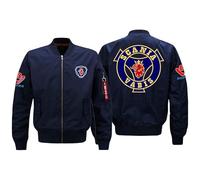 GIOPSQ Giacca da uomo Sc-a_nia 3D stampa giacca unisex cardigan con cerniera giacca aeronautica più giacca bomber uniforme da baseball marca marea velluto Cappotto/B/5XL