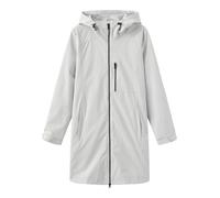 GIOPSQ Trench da donna leggero primavera autunno, con cappuccio, idrorepellente, maniche lunghe, ampia vestibilità, antivento giacca in pelle/D/M