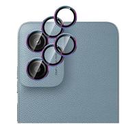 GIOPUEY 2 Pezzi Pellicola Fotocamera Compatibile con Motorola Moto G06 Power, [Protezione Completa][Doppia Protezione] Metallo + Vetro Temperato, Protezione Fotocamera - Colorful