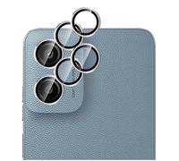 GIOPUEY 2 Pezzi Pellicola Fotocamera Compatibile con Motorola Moto G06, [Protezione Completa][Doppia Protezione] Metallo + Vetro Temperato, Protezione Fotocamera - Silver