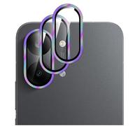 GIOPUEY 2 Pezzi Pellicola Fotocamera Compatibile con Xiaomi Poco X8 PRO Max, [Protezione Completa][Doppia Protezione] Metallo + Vetro Temperato, Protezione Fotocamera - Colorful