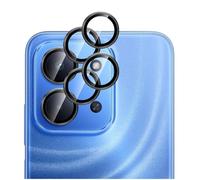 GIOPUEY 2 Pezzi Pellicola Fotocamera Compatibile con Xiaomi Redmi 15C, [Protezione Completa][Doppia Protezione] Metallo + Vetro Temperato, Protezione Fotocamera - Black