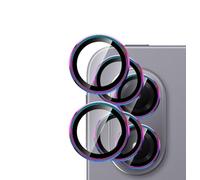 GIOPUEY 2 Pezzi Pellicola Fotocamera Compatibile con Xiaomi Redmi Pad 2 Pro 12.1 2025, [Protezione Completa][Doppia Protezione] Metallo + Vetro Temperato, Protezione Fotocamera - Colorful