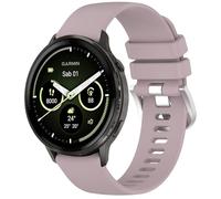 GIOPUEY 22mm 18mm Cinturini Compatibile con Garmin Venu 4 41mm 45mm, Morbido Silicone Cinturino [Resistente all'Usura] [Traspirante] - Purple