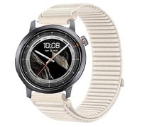 GIOPUEY 22mm Cinturini Compatibile con Kospet Orb, Nylon Traspirante Sport Loop Cinturino in Morbido Nylon Intrecciato Strap Band - Beige