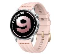 GIOPUEY 22mm Cinturini Compatibile con Oppo Watch S/X/X2/X3/OnePlus Watch Lite/4/3/2/2R, Morbido Silicone Cinturino [Resistente all'Usura] [Traspirante] - Pink