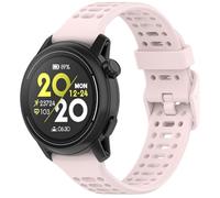 GIOPUEY 22mm Correas Compatible con COROS Pace 4/Apex 4 42mm/Pace Pro/Pace3/Apex-Pro/2 PRO, Suave silicona La Correa [Resistente al Desgaste] [Transpirable] Pulsera - Pink