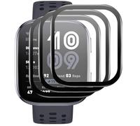 GIOPUEY 3 Pezzi Pellicola Protettiva per Amazfit Bip 6, [Piena Copertura] Materiale omposito Protezione Pellicola [Anti-graffio] - Trasparente