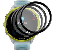 GIOPUEY 3 Pezzi Pellicola Protettiva per Garmin Forerunner 570 47mm, [Piena Copertura] Materiale omposito Protezione Pellicola [Anti-graffio] - Trasparente