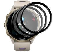 GIOPUEY 3 Pezzi Pellicola Protettiva per Garmin Forerunner 970, [Piena Copertura] Materiale omposito Protezione Pellicola [Anti-graffio] - Trasparente