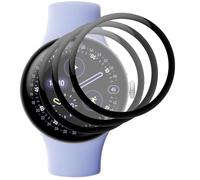 GIOPUEY 3 Pezzi Pellicola Protettiva per Google Pixel Watch 4 41mm, [Piena Copertura] Materiale omposito Protezione Pellicola [Anti-graffio] - Trasparente