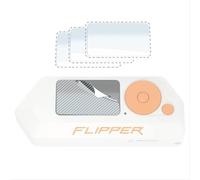 GIOPUEY [3 Pezzi Pellicola Prottetiva Compatibile con Flipper Zero, TPU Flessibile, Ultra Sottile, Cover Compatibile,Resistente ai Graffi