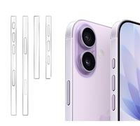 GIOPUEY [4 Pezzi Pellicola Prottetiva Telaio Laterale Compatibile con iPhone 17, TPU Flessibile, Ultra Sottile, Cover Compatibile - Transparent