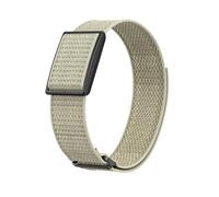 GIOPUEY Bicefale Cinturini Compatibile con Polar Loop Strap, Cinturino in Morbido Nylon Intrecciato Elasticità Regolabile [Unisex] [Traspirante] - B-Beige
