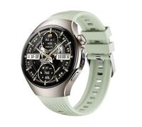 GIOPUEY Bracelet Compatible avec Hua-wei Watch 5 46mm 2025, Souple silicone Sangle Bracelet [Résistant à l'usure] [Respirant] - Green