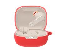GIOPUEY Cilicone Case per JBL Live PRO+ TWS, JBL Live PRO+ TWS Custodia, Ultrasottile, Resistente ai Graffi, JBL Live PRO+ TWS Cover - Rosso