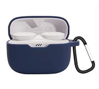 GIOPUEY Cilicone Case per JBL Tune 230NC TWS, JBL Tune 230NC TWS Custodia, Ultrasottile, Resistente ai Graffi, JBL Tune 230NC TWS Cover - Blu Scuro