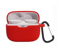 GIOPUEY Cilicone Case per JBL Tune 230NC TWS, JBL Tune 230NC TWS Custodia, Ultrasottile, Resistente ai Graffi, JBL Tune 230NC TWS Cover - Rosso