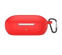 GIOPUEY Cilicone Case per OnePlus Buds Z2, OnePlus Buds Z2 Custodia, Ultrasottile, Resistente ai Graffi, OnePlus Buds Z2 Cover - Rosso