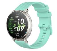 GIOPUEY Cinturini Compatibile con Amazfit Active Max/Balance 2/Bip 6, Morbido silicone Cinturino [Resistente All'usura] [Traspirante] - Green