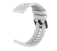 GIOPUEY Cinturini Compatibile con Amazfit Balance 2/3/2 XT/Balance Ultra/Bip Max/Active Max/Cheetah 2 Ultra/Bip6/Bip5, Morbido Silicone Cinturino [Resistente all'Usura] [Traspirante] - White