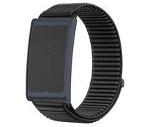 GIOPUEY Cinturini Compatibile con Amazfit Helio Strap, Nylon Traspirante Sport Loop Cinturino in Morbido Nylon Intrecciato Strap Band - Black