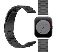 GIOPUEY Cinturini Compatibile con Cmf by Nothing Watch PRO, Acciaio Inossidabile Cinturino [Resistente all'Usura] - Black