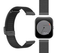 GIOPUEY Cinturini Compatibile con Cmf by Nothing Watch PRO, Cinturino in Acciaio Inossidabile Intrecciato [Resistente all'Usura] - Black