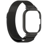 GIOPUEY Cinturini Compatibile con Cmf BY Nothing Watch PRO, Cinturino in Acciaio Inossidabile Intrecciato [Magnetico] - Black