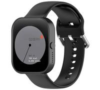 GIOPUEY Cinturini Compatibile con Cmf BY Nothing Watch PRO, Morbido Silicone Cinturino [Resistente all'Usura] [Traspirante] - Black