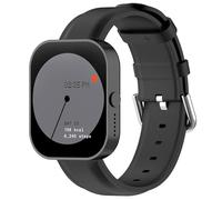 GIOPUEY Cinturini Compatibile con Cmf BY Nothing Watch PRO, Vera Pelle Cinturino [Resistente all'Usura] [Traspirante] - Black