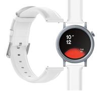 GIOPUEY Cinturini Compatibile con CMF Watch Pro 3, vera pelle Cinturino [Resistente All'usura] [Traspirante] - White