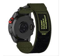 GIOPUEY Cinturini Compatibile con COROS VERTIX 2/2S, Cinturino in Morbido Nylon Intrecciato [Unisex] [Traspirante] - Green