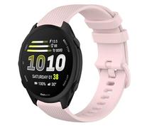 GIOPUEY Cinturini Compatibile con Garmin Forerunner 170, Morbido Silicone Cinturino [Resistente all'Usura] [Traspirante] - Pink