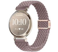 GIOPUEY Cinturini Compatibile con Garmin Lily 2, Cinturino in Morbido Nylon Intrecciato [Unisex] [Traspirante] - Purple